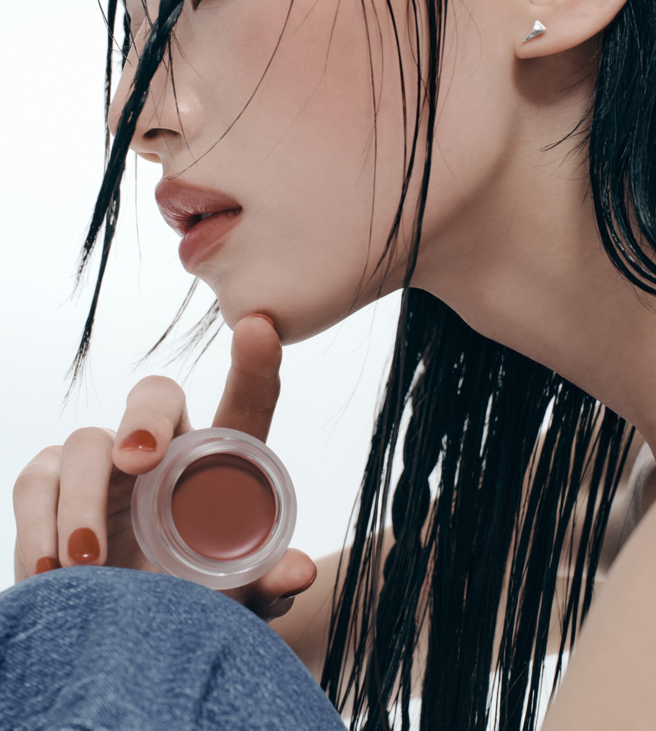 Flush Lip & Cheek - Long Black, modelo