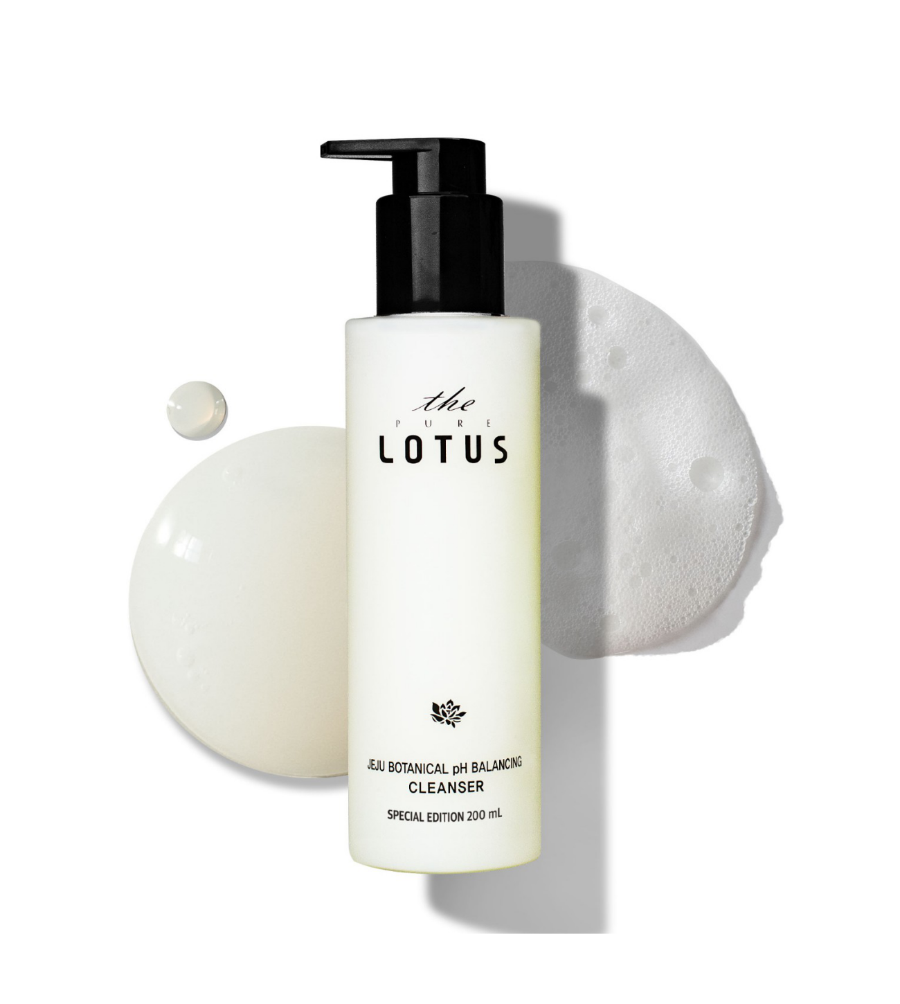 Jeju Botanical pH Balancing Cleanser con textura.