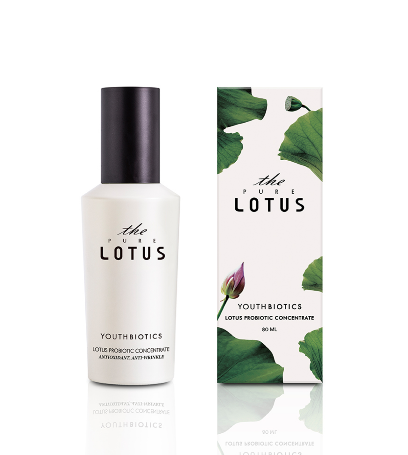 Lotus Probiotic Concentrate con caja.