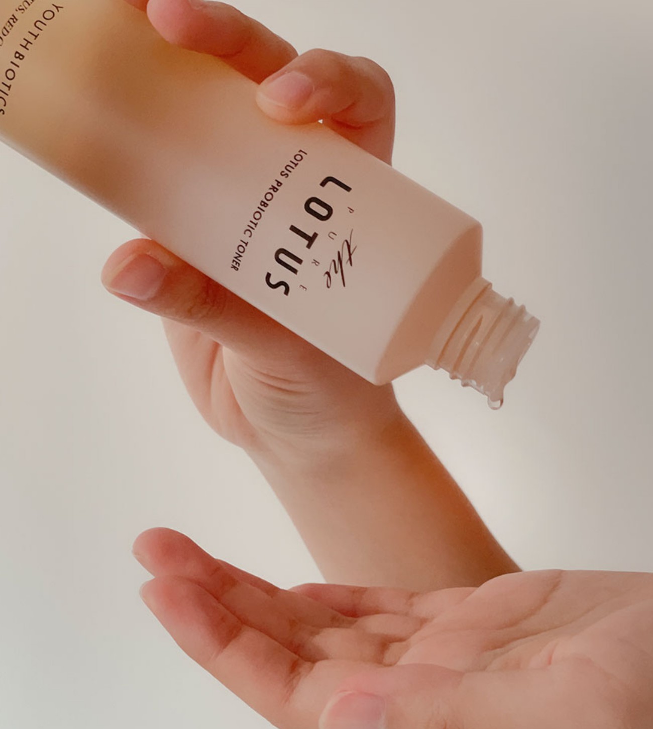 Lotus Probiotic Toner, aplicación.