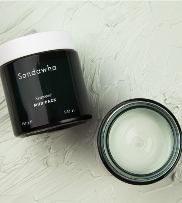 Seaweed Mud Pack con textura