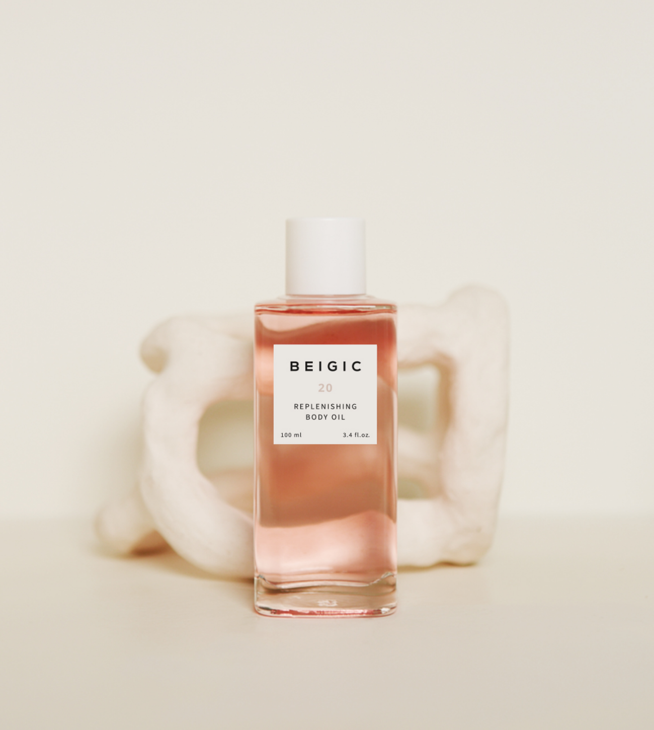 Replenishing body oil con piedra