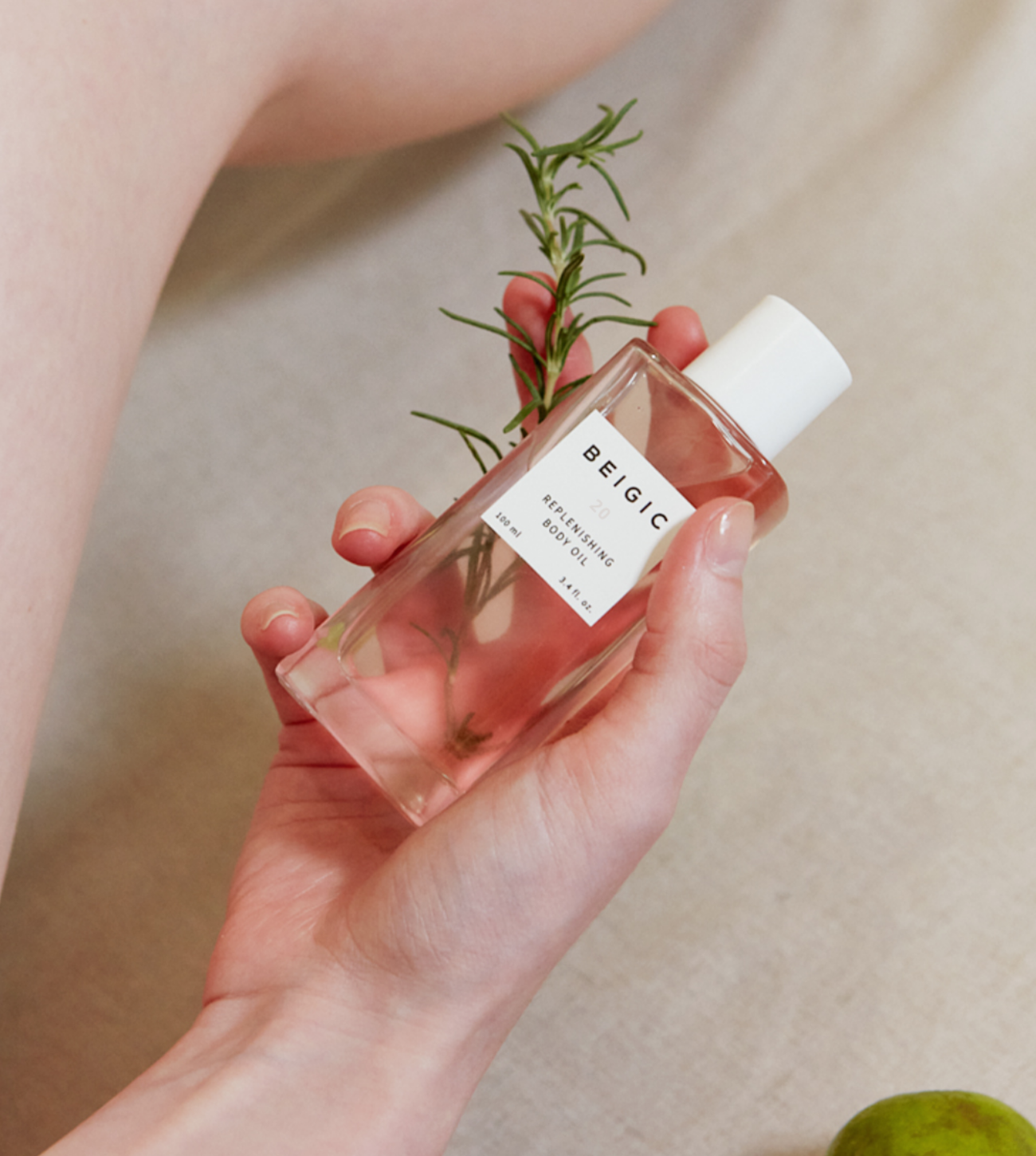 Replenishing body oil con planta
