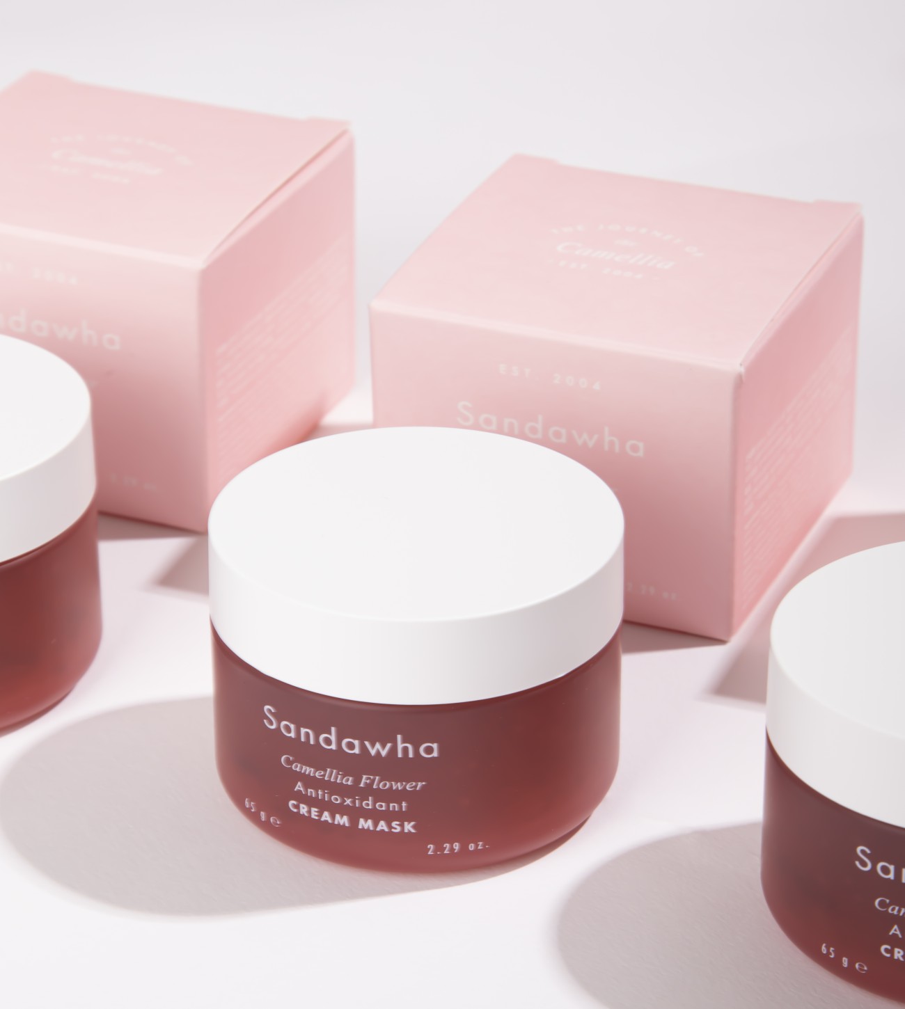 Camellia Flower Antioxidant Cream Mask con caja