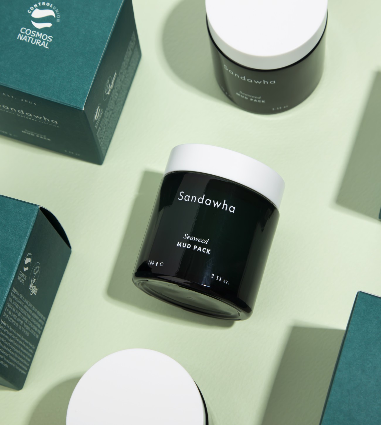 Varios Mud Packs Seaweed Mud Pack con cajas