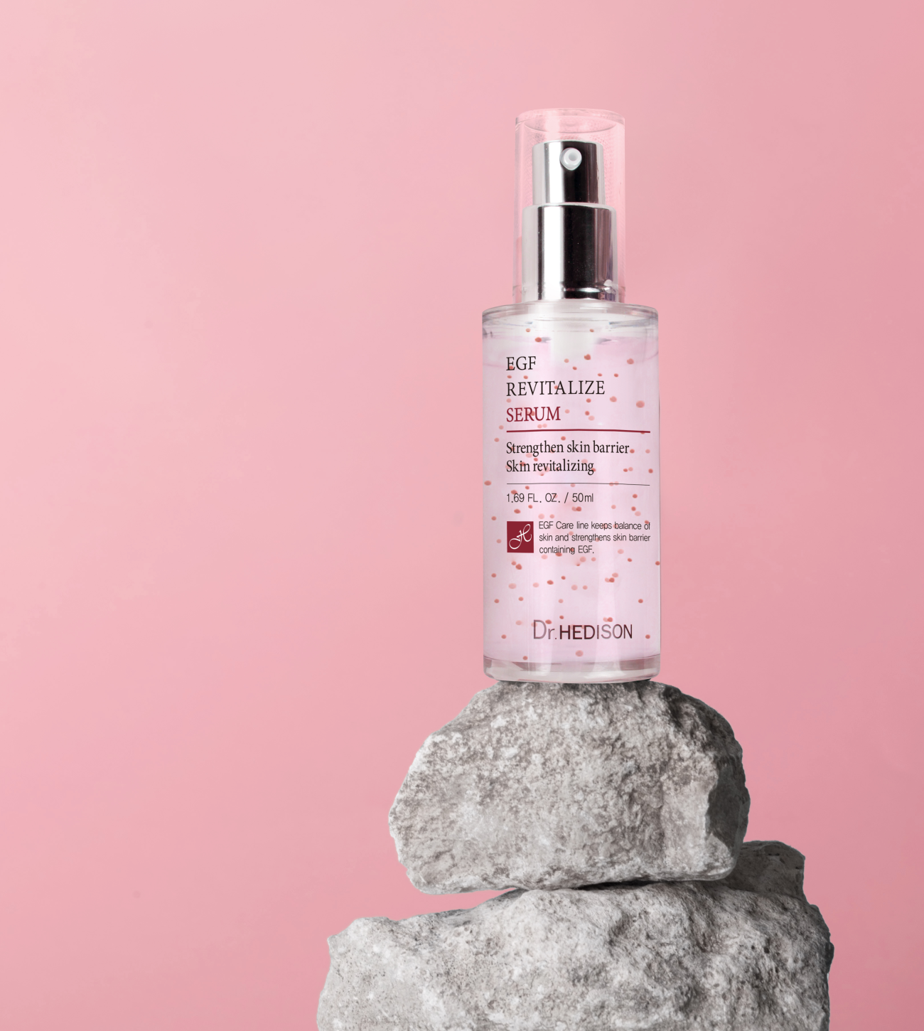 EGF Revitalizing Serum con piedra.