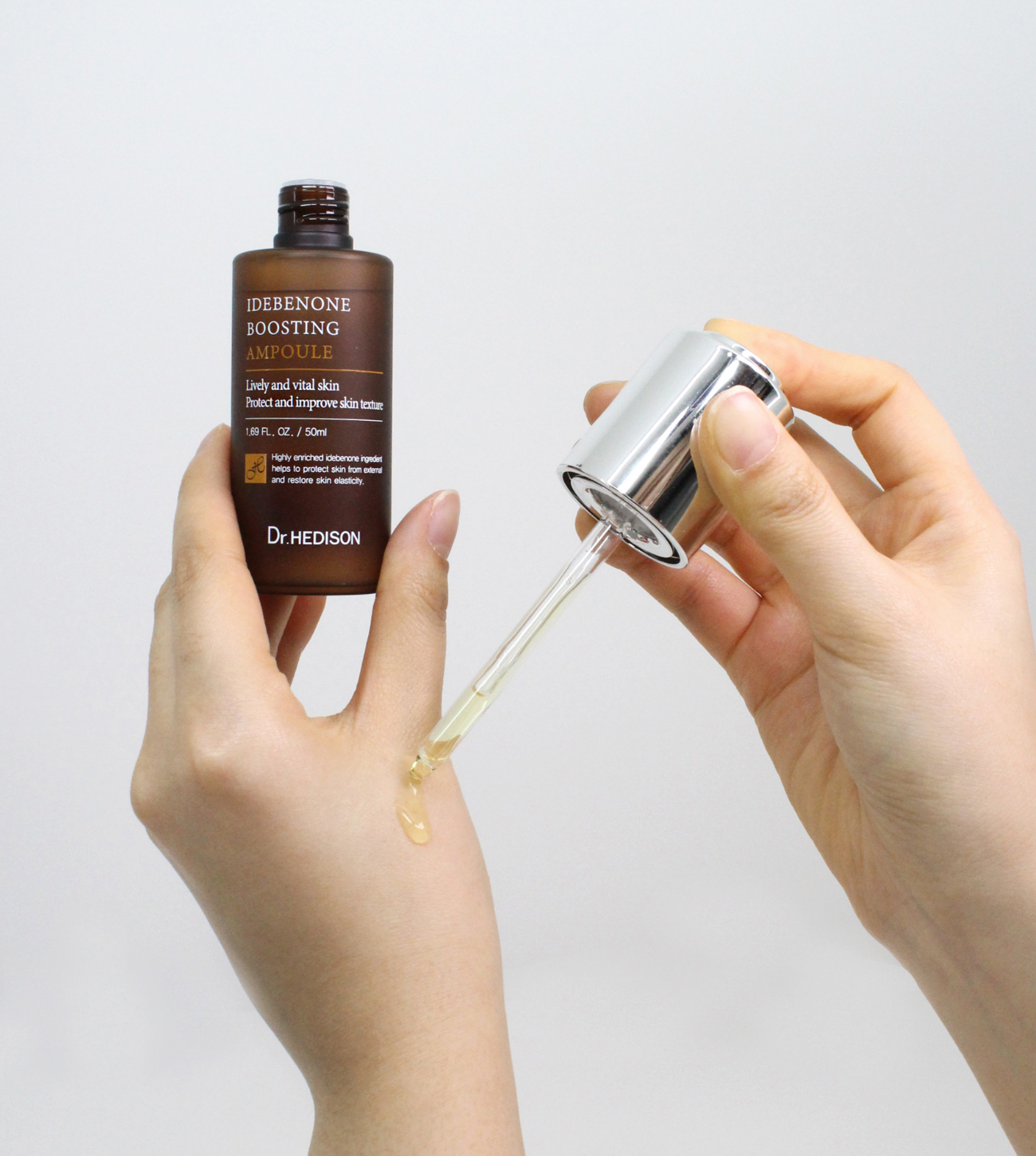 Idebenone Boosting Ampoule textura.