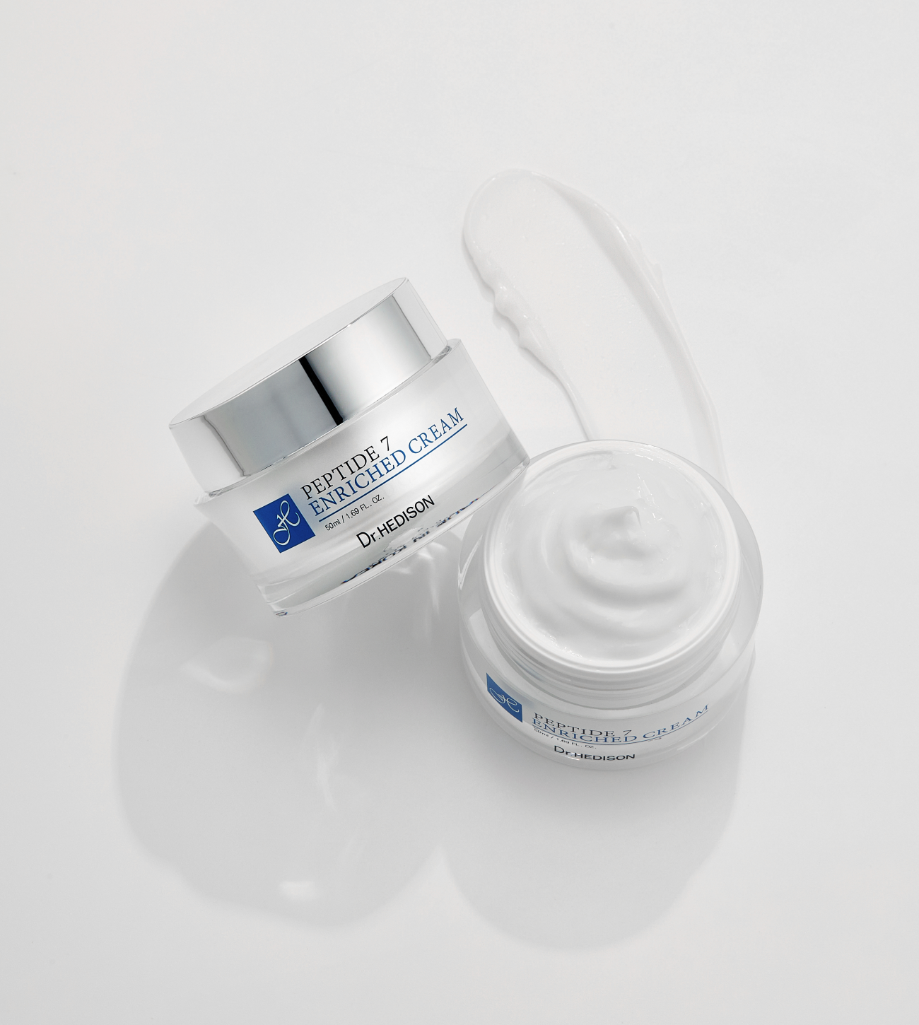 Peptide Enriched Cream con textura.