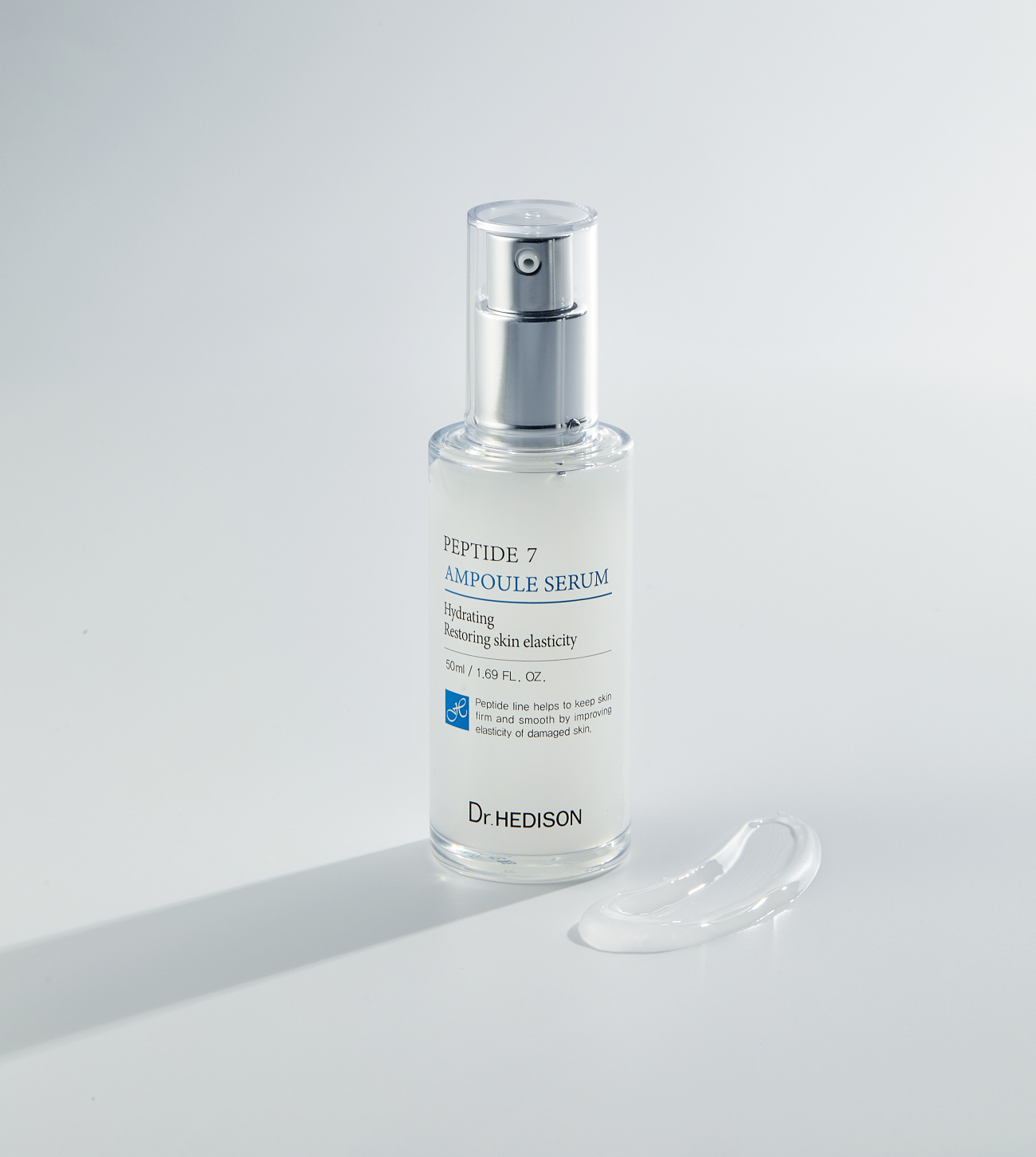 Peptide Serum con textura.
