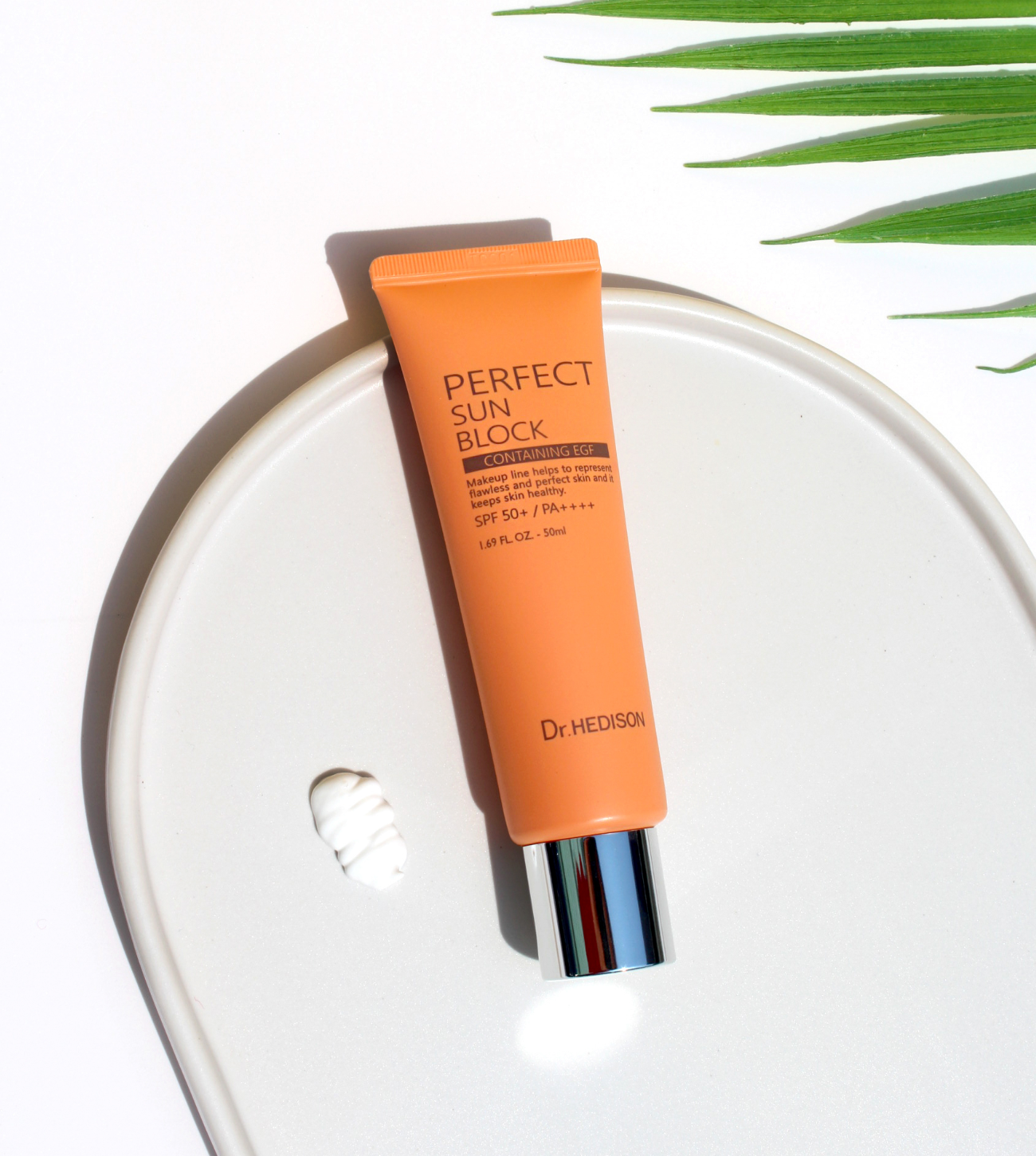 Perfect Sunblock con textura.