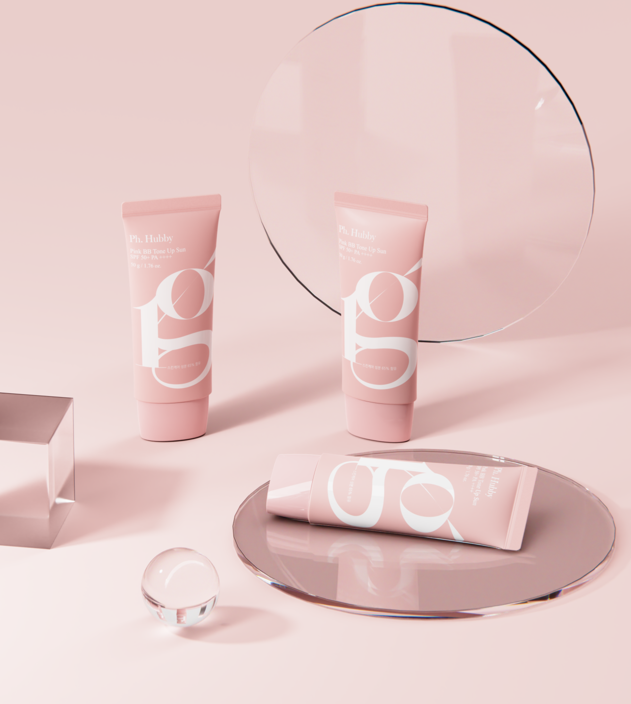 Tres Pink BB Tone Up Sun