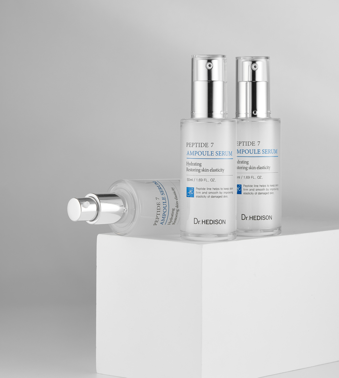 Varios Peptide Serums.